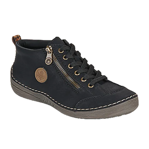 Rieker Lage Sneakers Zwart, vergelijk prijzen bij 1 winkel