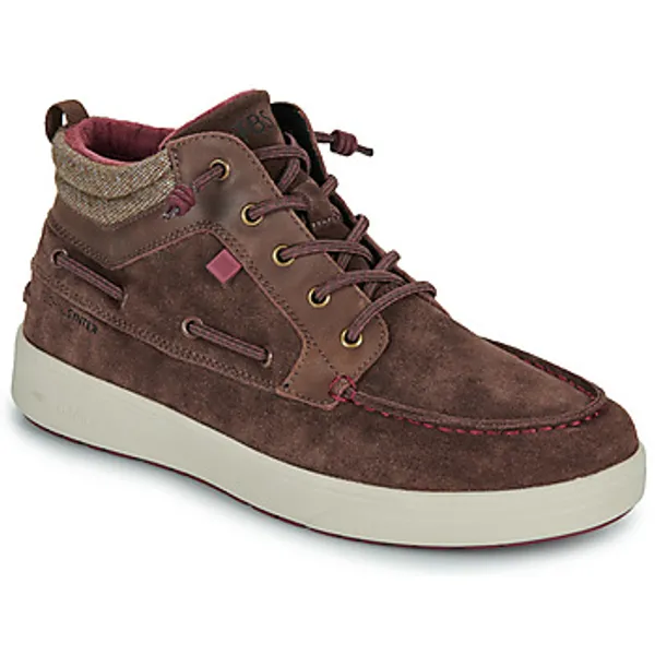 TBS Hoge Sneakers  GEOMIDE Bruin