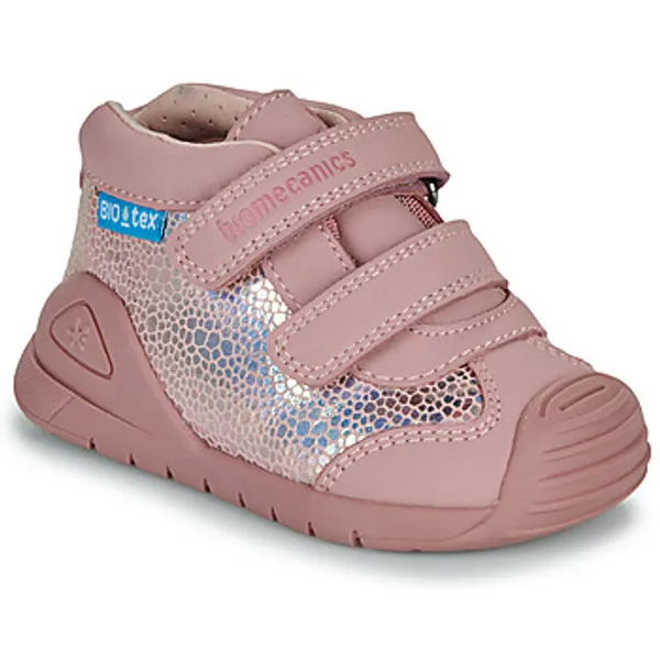 Biomecanics Hoge Sneakers  BIOGATEO BIOTEX Roze