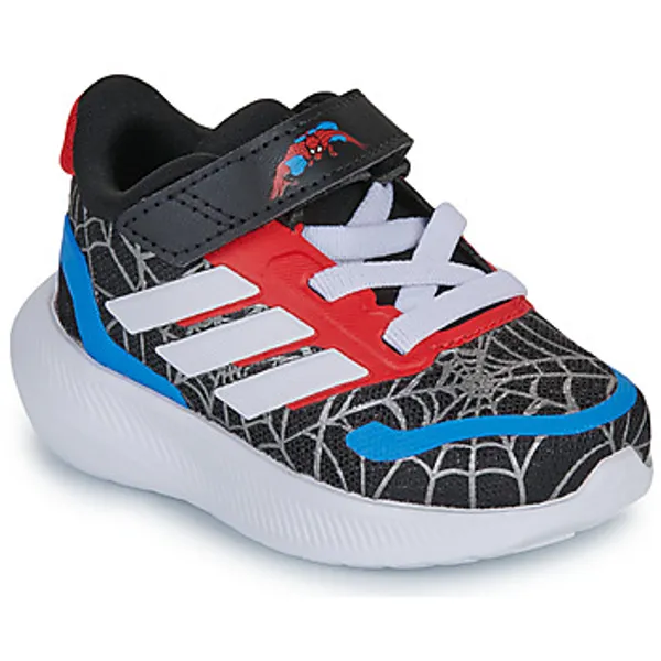 adidas Lage Sneakers  RUNFALCON SPIDER-MAN EL I Zwart
