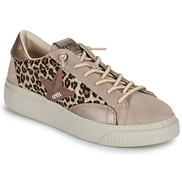 Cetti Lage Sneakers  C-1342-SRA-XL-INV26-ANTE-LEO-OLD-ROSE Bruin