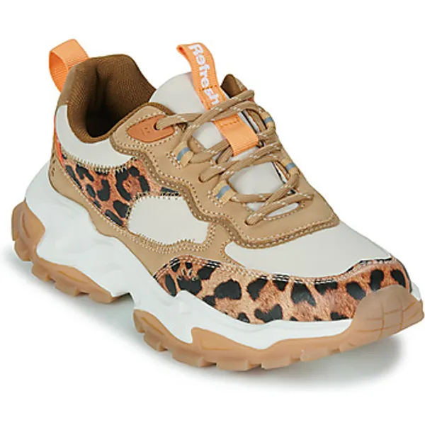 Refresh Lage Sneakers  173104-CAMEL Bruin