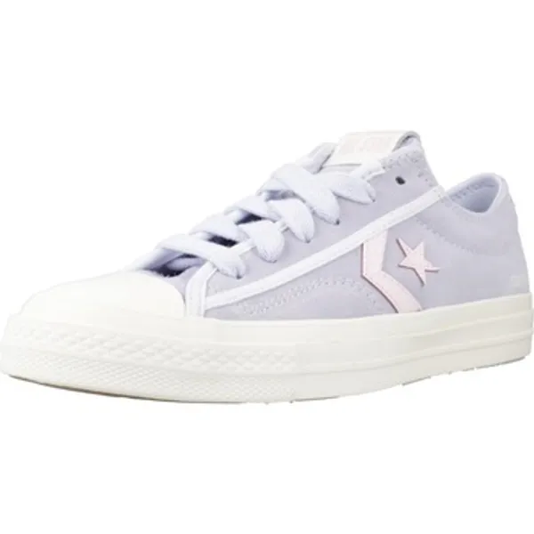 Converse Sneakers Sport Zapatillas Mujer Modèle Star Player 76 Suede Violet