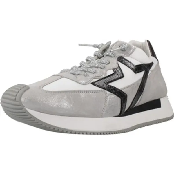 Cetti Lage Sneakers  Sport Zapatillas Mujer Modèle C1375sra Inv26 Zilver