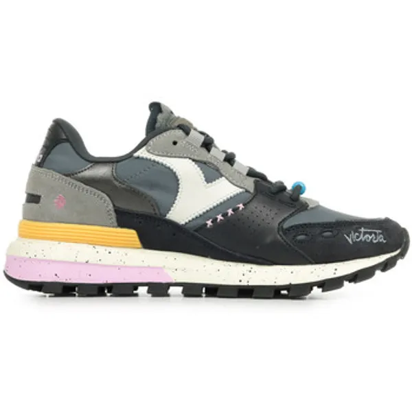 Victoria Lage Sneakers  Luna Zwart