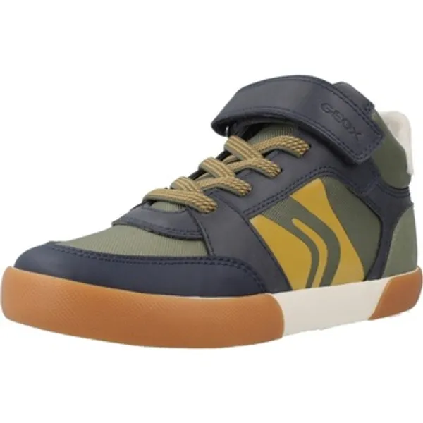 Geox Hoge Sneakers  Zapatillas Niño Modèle J Gisli Boy Groen