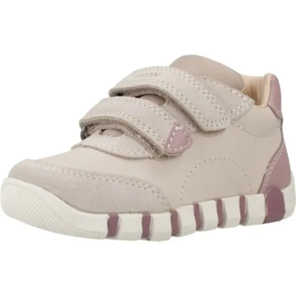 Geox Lage Sneakers  Zapatillas Niña Modèle B Iupidoo Girl Beige