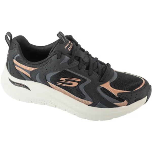 Skechers Lage Sneakers  Arch Fit 2.0 - Vintage Luxe Zwart — vergelijk prijzen bij 1 winkel