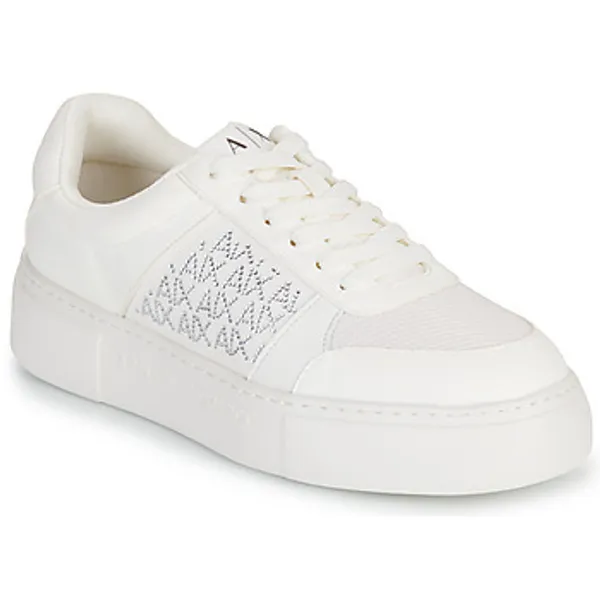 Armani Exchange Lage Sneakers Wit, foto 2 van 2