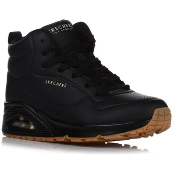Skechers Hoge Sneakers  Uno Stand High Zwart