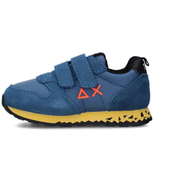 Sun68 Lage Sneakers  Z45304F Blauw