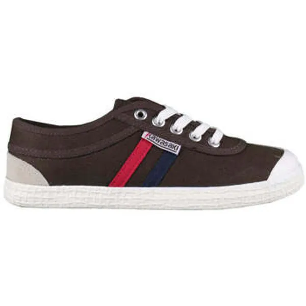 Kawasaki Lage Sneakers   Retro Canvas Shoe K192496 5045 Chocolate Bruin — vergelijk prijzen bij 1 winkel
