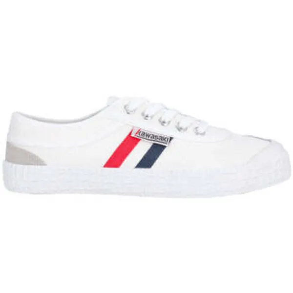 Kawasaki Lage Sneakers   Retro 2.0 Canvas Shoe K232424 1002 Wit — vergelijk prijzen bij 1 winkel