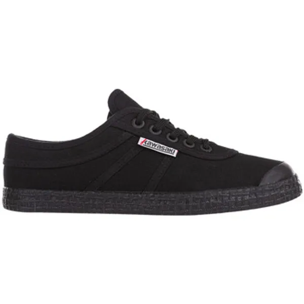 Kawasaki Lage Sneakers   Original Teddy Canvas Shoe K204501 1001S Zwart — vergelijk prijzen bij 1 winkel