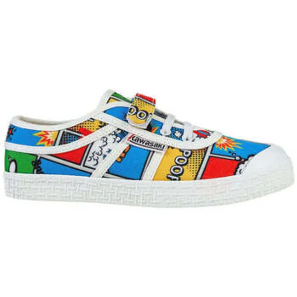 Kawasaki Lage Sneakers Cartoon Shoe W/Elastic K202585 2084 Strong Blue Blauw — vergelijk prijzen bij 1 winkels