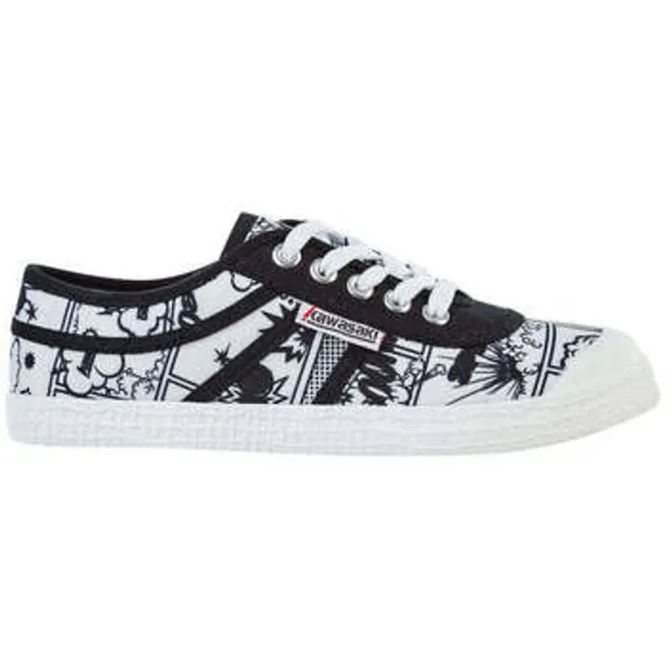 Kawasaki Lage Sneakers   Cartoon Canvas Shoe K202410 1002 Wit — vergelijk prijzen bij 1 winkel
