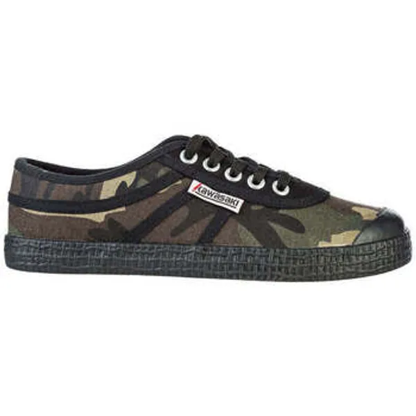 Kawasaki Lage Sneakers   Camo Canvas Shoe K202417 3038 Groen — vergelijk prijzen bij 1 winkel