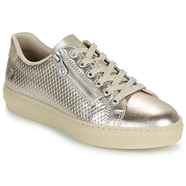 Rieker Lage Sneakers  L5955 Goud