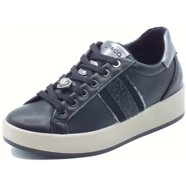 IGI&Co Lage Sneakers IgI&amp;CO 8668600 Nappa Soft Zwart — vergelijk prijzen bij 1 winkel