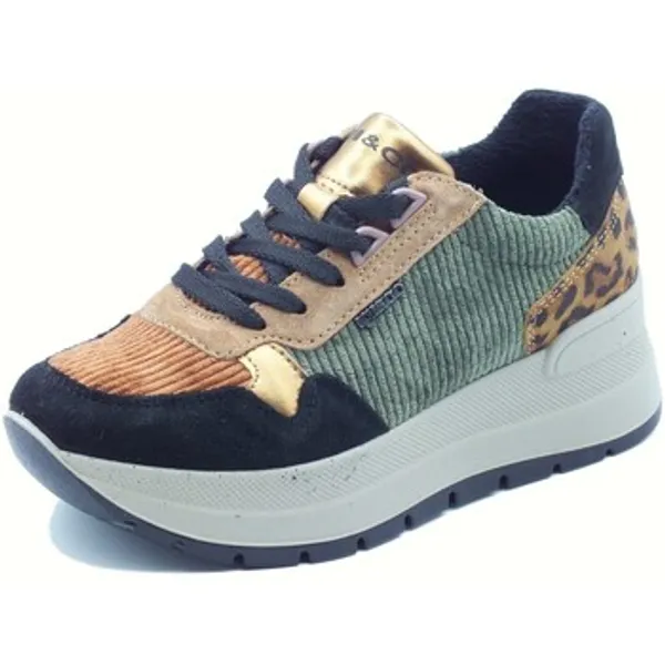 IGI&Co Lage Sneakers IgI&amp;CO 8677600 Scam. Velluto Zwart — vergelijk prijzen bij 1 winkel