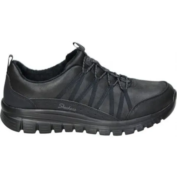Skechers Lage Sneakers  100889-BBK Zwart