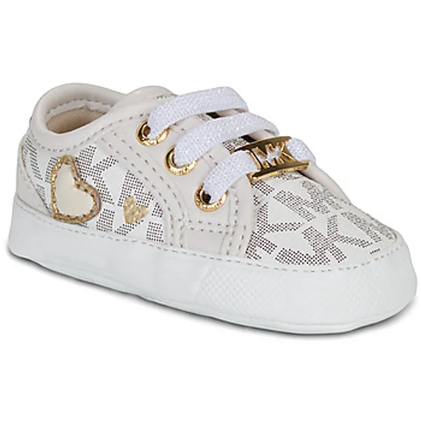 MICHAEL Michael Kors Lage Sneakers  BABY BRITTANIA HEARTS Beige