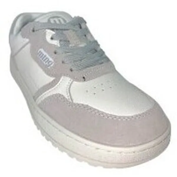 MTNG Lage Sneakers Zapato señora MUSTANG 60950 respetuoso blanco Roze