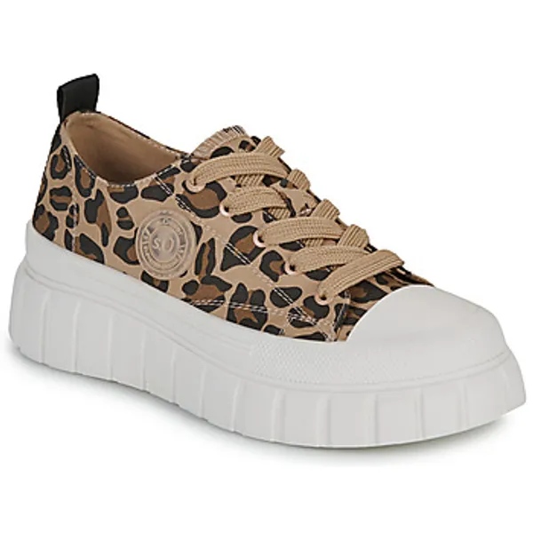 s.Oliver Lage Sneakers  2177683-93A1 Bruin — vergelijk prijzen bij 1 winkel