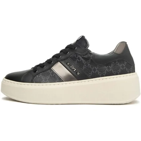 NeroGiardini Lage Sneakers  Guanto T.Giove / T.Brill Antracite Pu.G Zwart