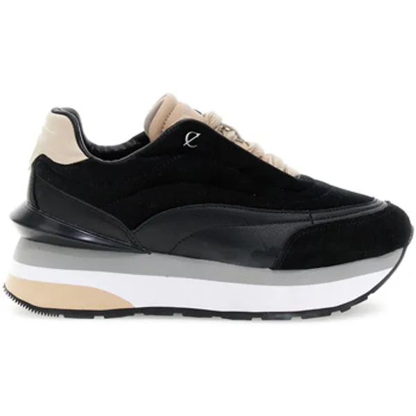 Café Noir Lage Sneakers  C1DL9004 Zwart