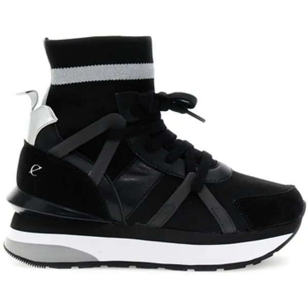 Café Noir Hoge Sneakers Zwart, vergelijk prijzen bij 1 winkel