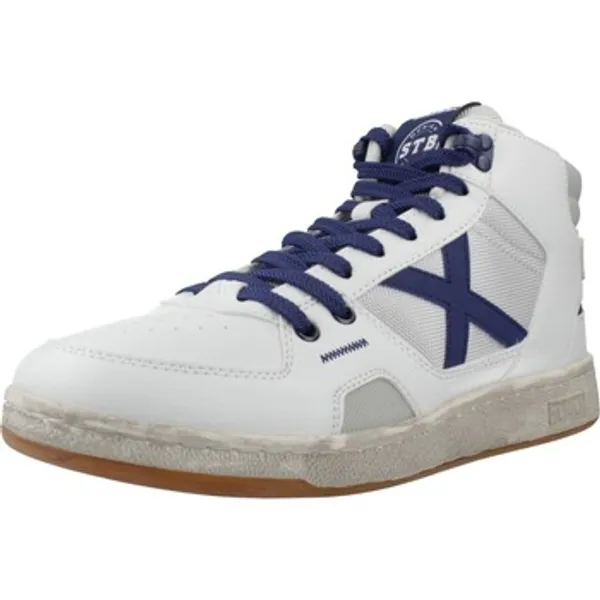 Munich Hoge Sneakers  Sport Zapatillas Hombre Modèle Dome Wit