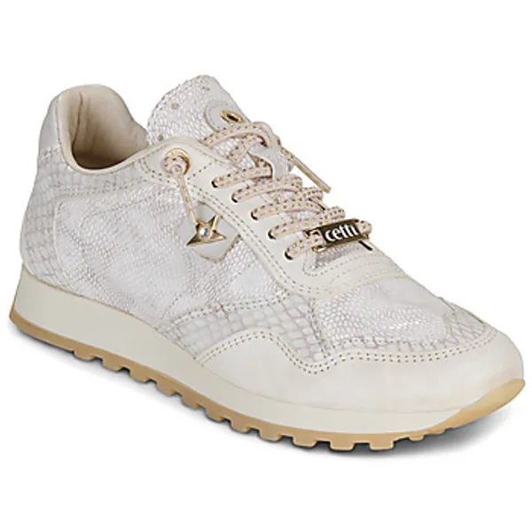 Cetti Lage Sneakers  C-848-SRA-V26-SNAKE-MARFIL Wit