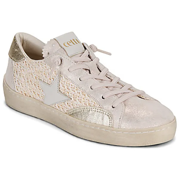 Cetti Lage Sneakers  C-1342-SRA-V26-SATURNO-RAFIA-NATURAL Beige