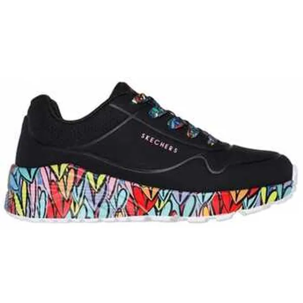 Skechers Hardloopschoenen  Uno lite-subtle love Zwart