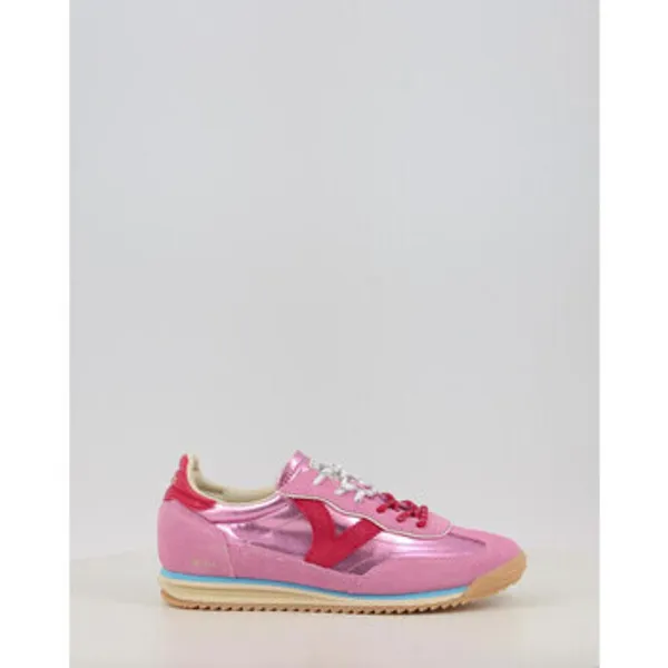Victoria Lage Sneakers  SATURNO NYLON SERRAJE METAL 1158111 Roze — vergelijk prijzen bij 1 winkel