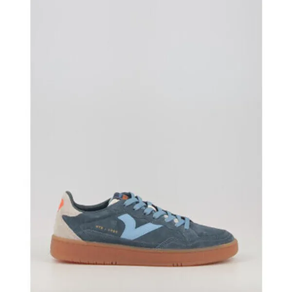 Victoria Lage Sneakers  SMASH - SUEDE COLOR 8806107 Blauw