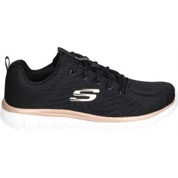 Skechers Lage Sneakers  12615-BKGD Zwart