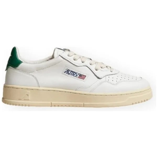 Autry Lage Sneakers  Medalist Low Leather Groen