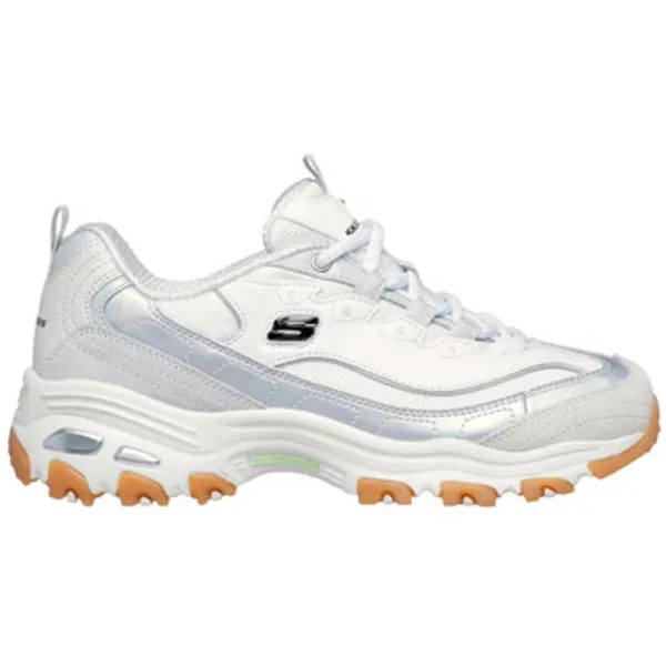 Skechers Lage Sneakers  D LITES Wit