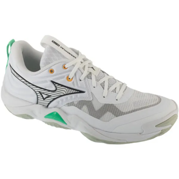 Mizuno Lage Sneakers  Wave Momentum Elite Wit