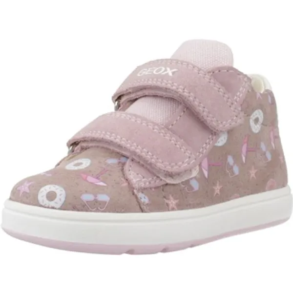 Geox Hoge Sneakers  Zapatillas Niña Modèle B Biglia Girl Roze