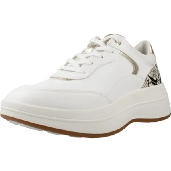 Geox Lage Sneakers Sport Zapatillas Mujer Modèle D Spherica Ecub-3 Wit