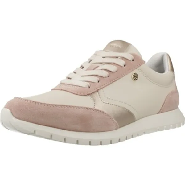 Geox Lage Sneakers  Sport Zapatillas Mujer Modèle D Sukie 2.0 Beige