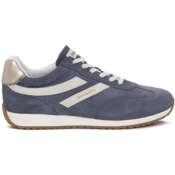 NeroGiardini Lage Sneakers  NERO GIARDINI 203 VELOUR AVIO Blauw — vergelijk prijzen bij 1 winkel