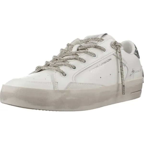 Crime London Lage Sneakers  Sport Zapatillas Mujer Modèle Sk8 Deluxe Wit — vergelijk prijzen bij 1 winkel