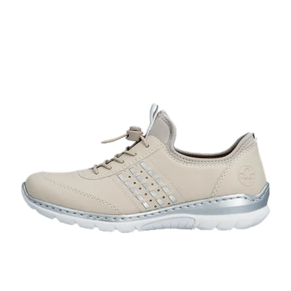 Rieker Lage Sneakers Beige, vergelijk prijzen bij 1 winkel