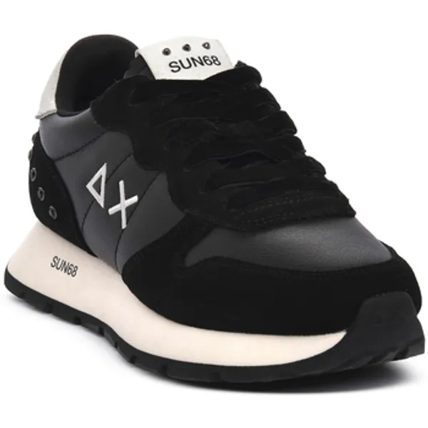 Sun68 Lage Sneakers   11 ALLY STUDS Zwart