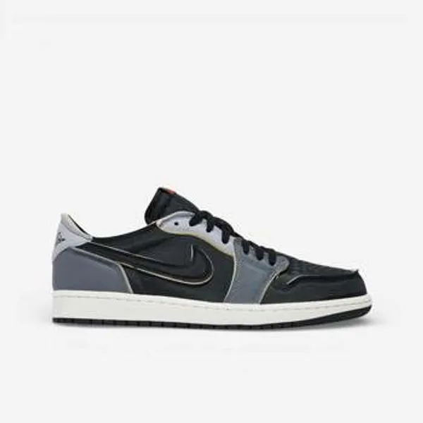 Nike Lage Sneakers  Jordan 1 Low OG EX Zwart