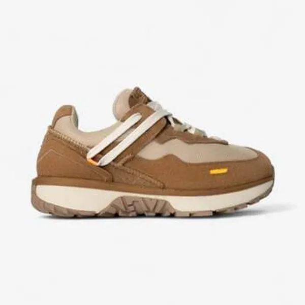 Ugg Lage Sneakers  RetroFi Low Chestnut Wit